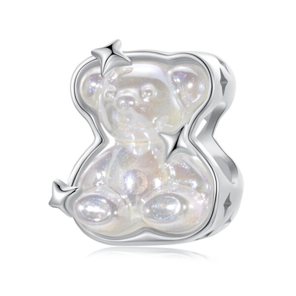 ΑΣΗΜΕΝΙΟ CHARM (925) White bear
