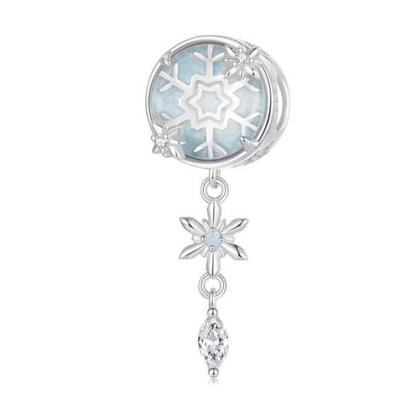ΑΣΗΜΕΝΙΟ CHARM (925) Pendant snow fall