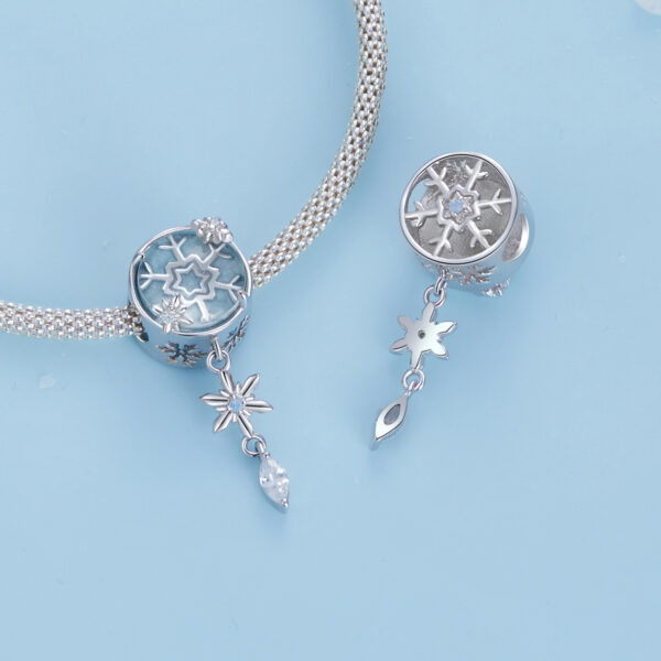 ΑΣΗΜΕΝΙΟ CHARM (925) Pendant snow fall