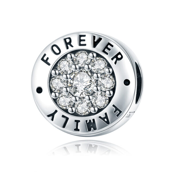 ΑΣΗΜΕΝΙΟ CHARM (925) Forever family