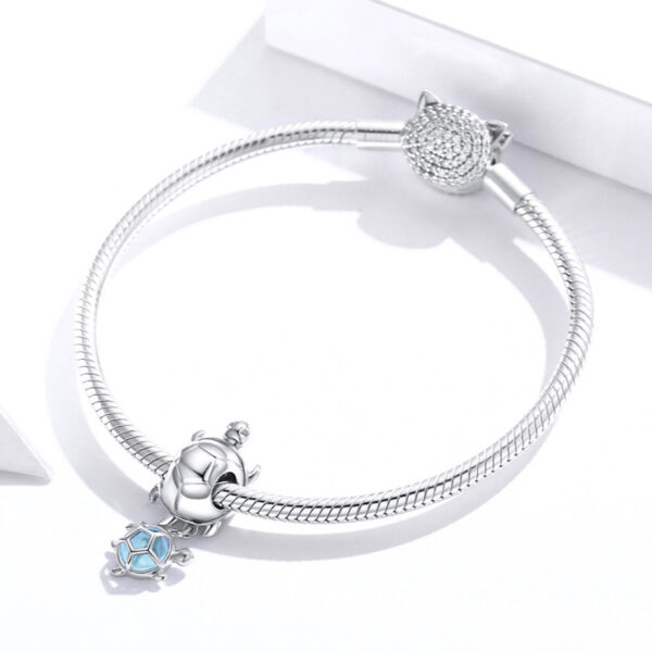 ΑΣΗΜΕΝΙΟ CHARM (925) Turtles