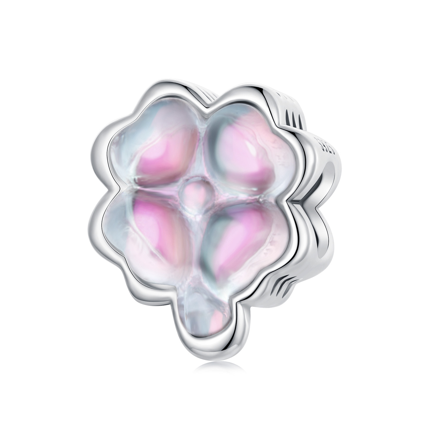 ΑΣΗΜΕΝΙΟ CHARM (925) Pink triffle