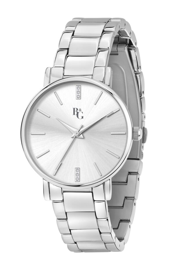 B&G WOMAN WATCH PREPPY STAINLESS STEEL BRACELET