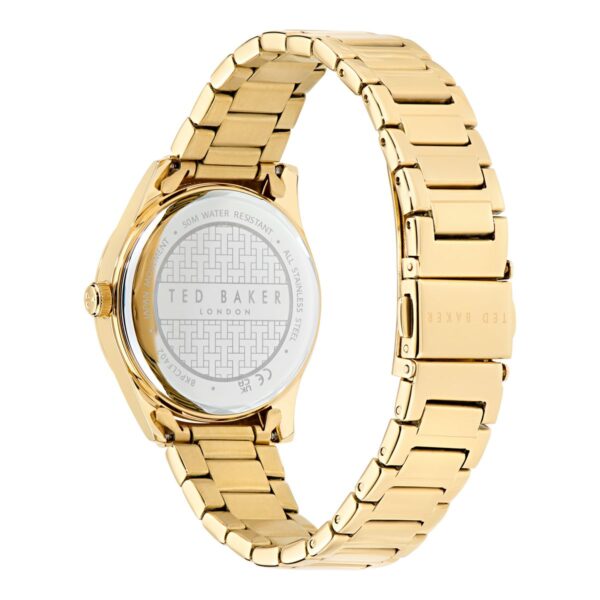 TED BAKER WATCH GOLD STAINLESS STEEL BRACELET