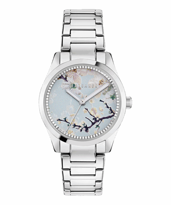 TED BAKER WATCH SILVER STAINLESS STEEL BRACELET