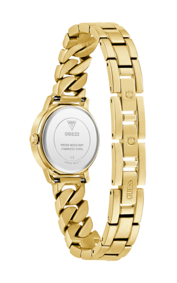 GUESS WOMAN WATCH CHIME GOLD STAINLESS STEEL BRACELET