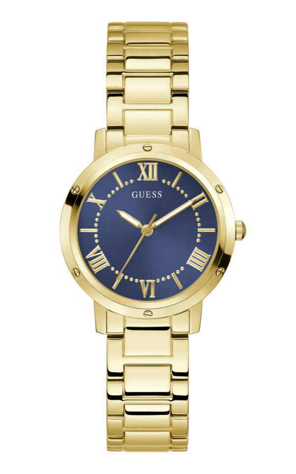 GUESS WOMAN WATCH DAWN GOLD STAINLESS STEEL BRACELET