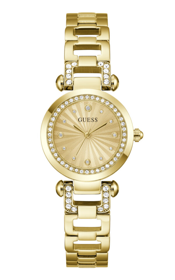 GUESS WOMAN WATCH GINGER GOLD STAINLESS STEEL BRACELET