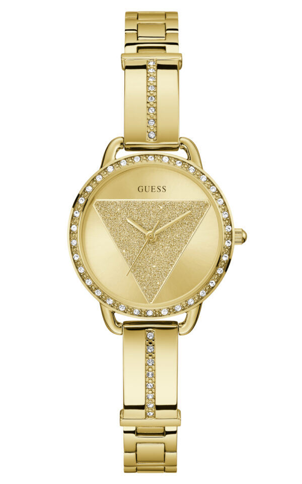 GUESS WOMAN WATCH TRI BELLINI GOLD STAINLESS STEEL BRACELET