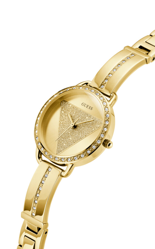 GUESS WOMAN WATCH TRI BELLINI GOLD STAINLESS STEEL BRACELET