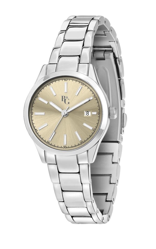 B&G WOMAN WATCH LUXURY STAINLESS STEEL BRACELET
