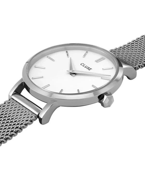 CLUSE WATCH TRIOMPHE SILVER STAINLESS STEEL BRACELET