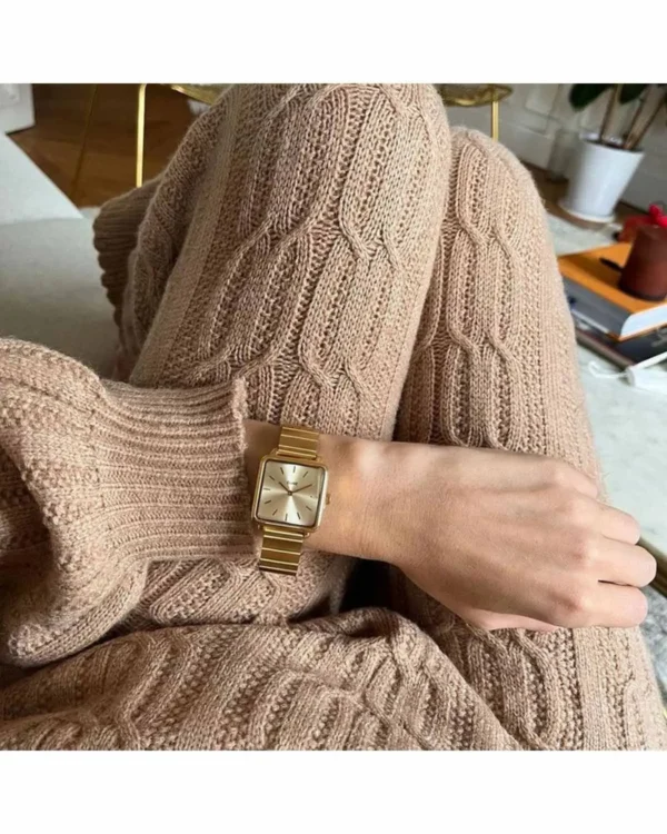CLUSE LA TETRAGONE GOLD STAINLESS STEEL BRACELET