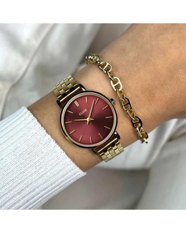 CLUSE WATCH BOHO CHIC PETITE GOLD STAINLESS STEEL BRACELET
