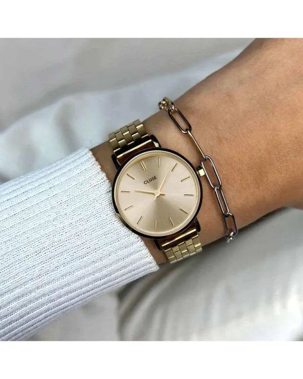 CLUSE WATCH BOHO CHIC PETITE GOLD STAINLESS STEEL BRACELET