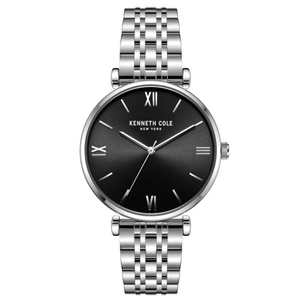 KENNETH COLE NEW YORK MEN WATCH QUARTZ STAINLESS STEEL BRACELET