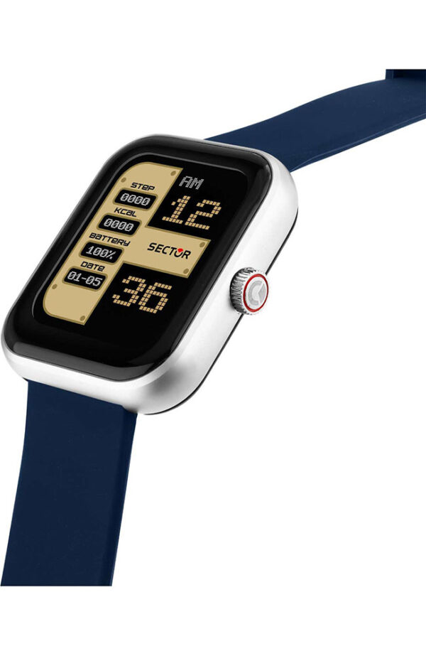 SECTOR WATCH SO3 SMARTWATCH BLUE RUBBER STRAP