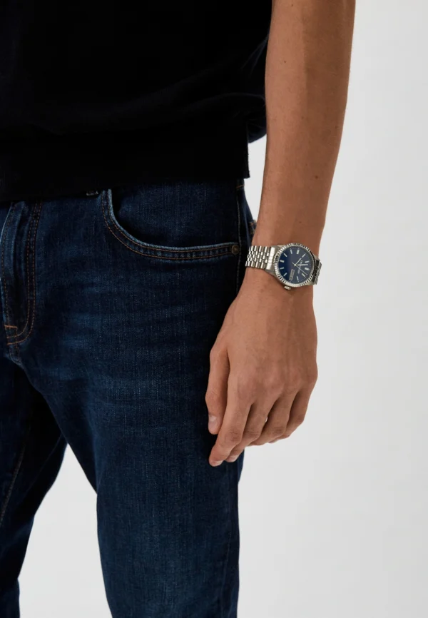 TRUSSARDI WATCH MEN SATINLESS STEEL BRACELET