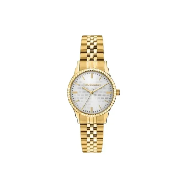 TRUSSARDI WATCH WOMAN GOLD STAINLESS STEEL BRACELET