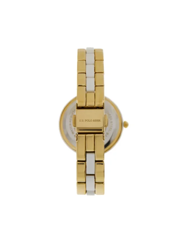 US POLO ASSN TWO TONE STAINLESS STEEL BRACELET