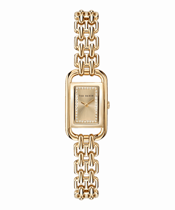 TED BAKER WATCH GOLD STAINLESS STEEL BRACELET
