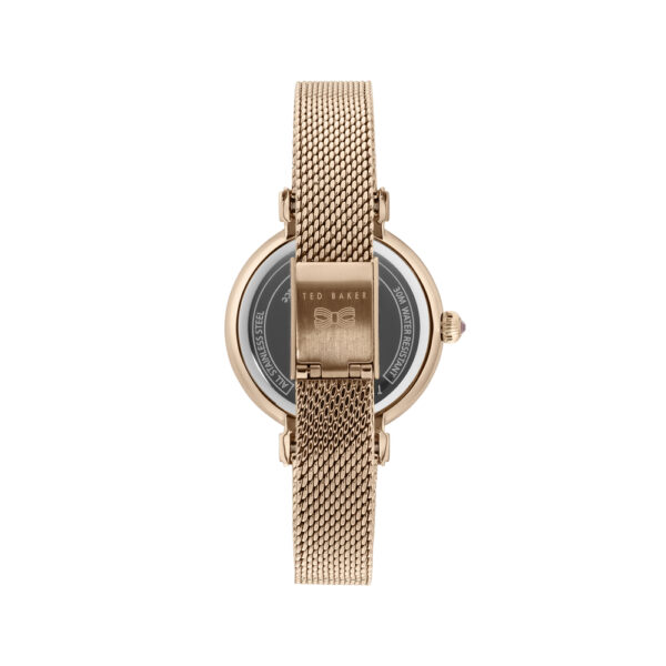 TED BAKER WATCH ROSE GOLD STAINLESS STEEL BRACELET