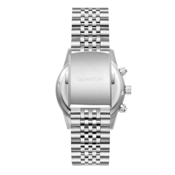 QUANTUM WATCH ADRENALINE CHRONOGRAPH SILVER STAINLESS STEEL BRACELET