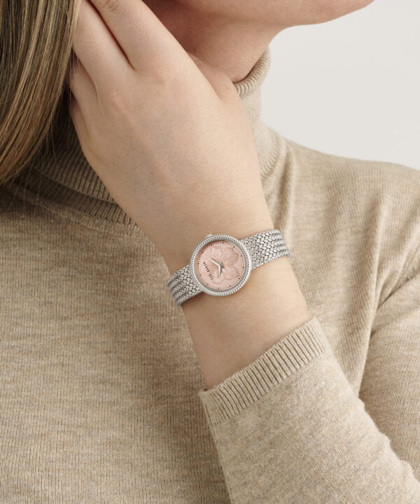 TED BAKER WATCH SILVER STAINLESS STEEL BRACELET