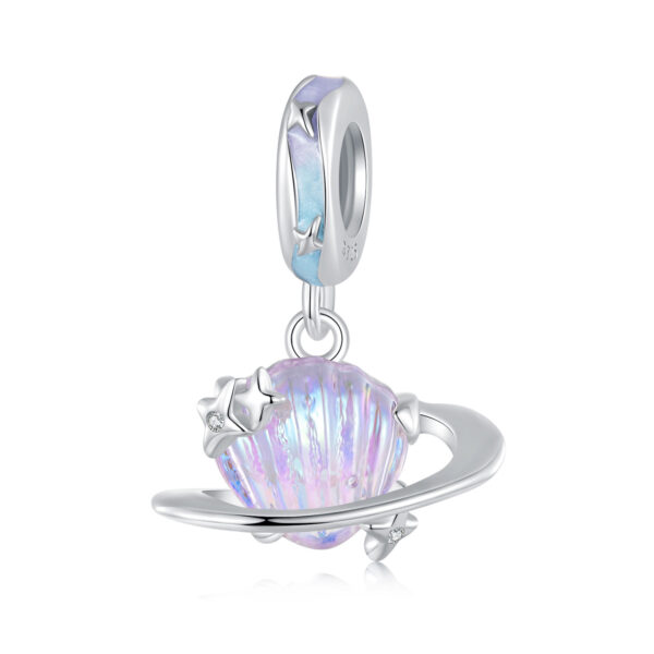 ΑΣΗΜΕΝΙΟ CHARM (925) SHELL AND STAR