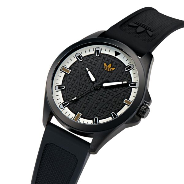 ADIDAS ORIGINAL FASHION BLACK SILICONE STRAP