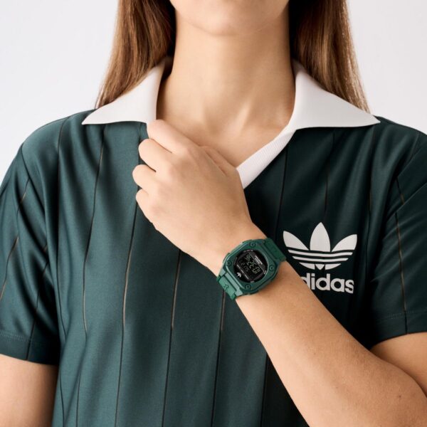 ADIDAS ORIGINAL STYLE GREEN RESIN STRAP
