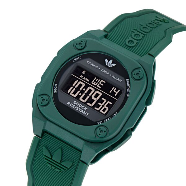 ADIDAS ORIGINAL STYLE GREEN RESIN STRAP