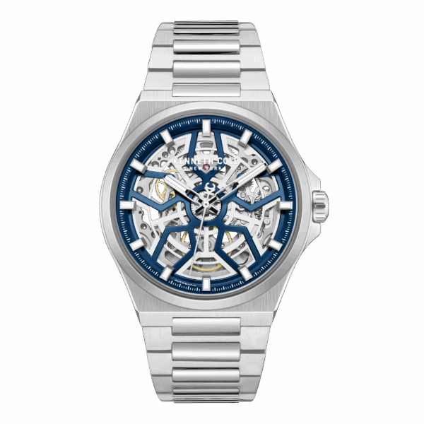 KENNETH COLE NEW YORK MEN WATCH AUTOMATIC STAINLESS STEEL BRACELET