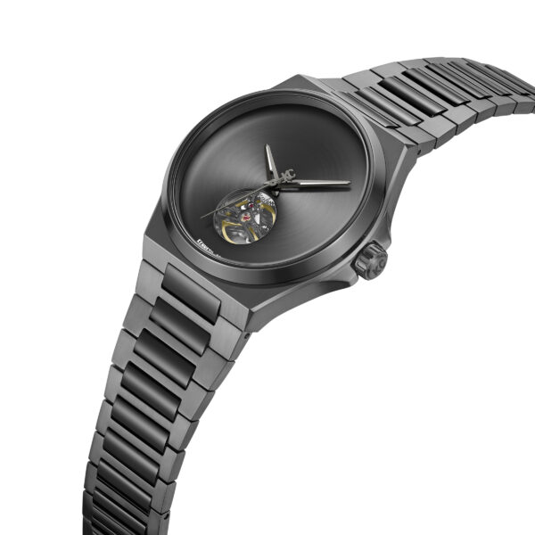 KENNETH COLE NEW YORK MEN WATCH AUTOMATIC BLACK STAINLESS STEEL BRACELET
