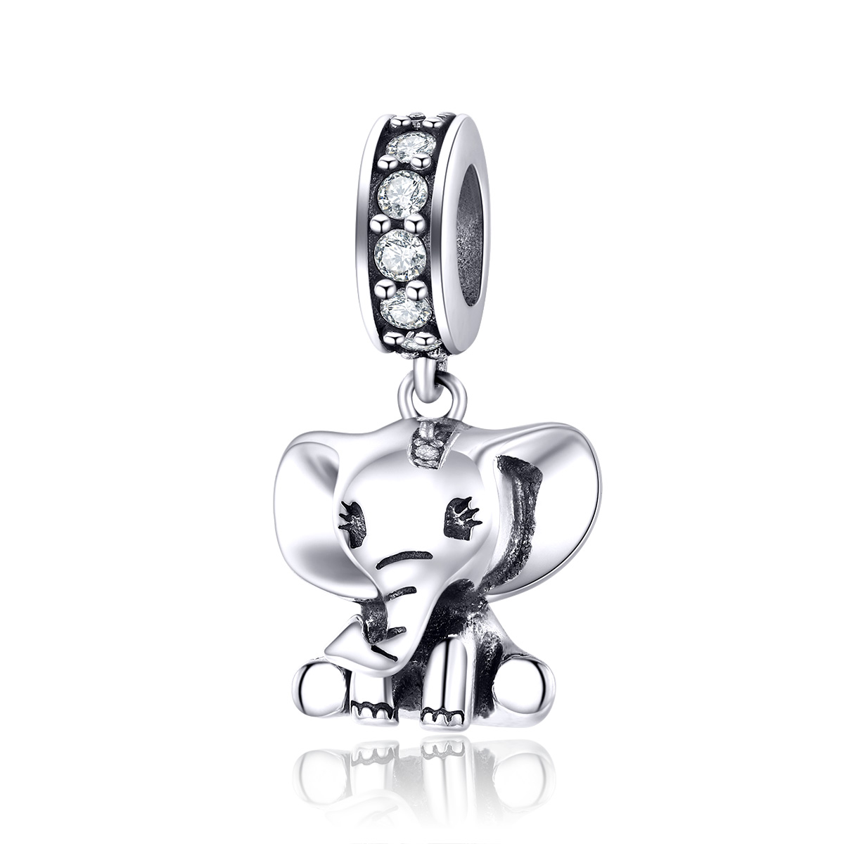 ΑΣΗΜΕΝΙΟ CHARM (925) ELEPHANT
