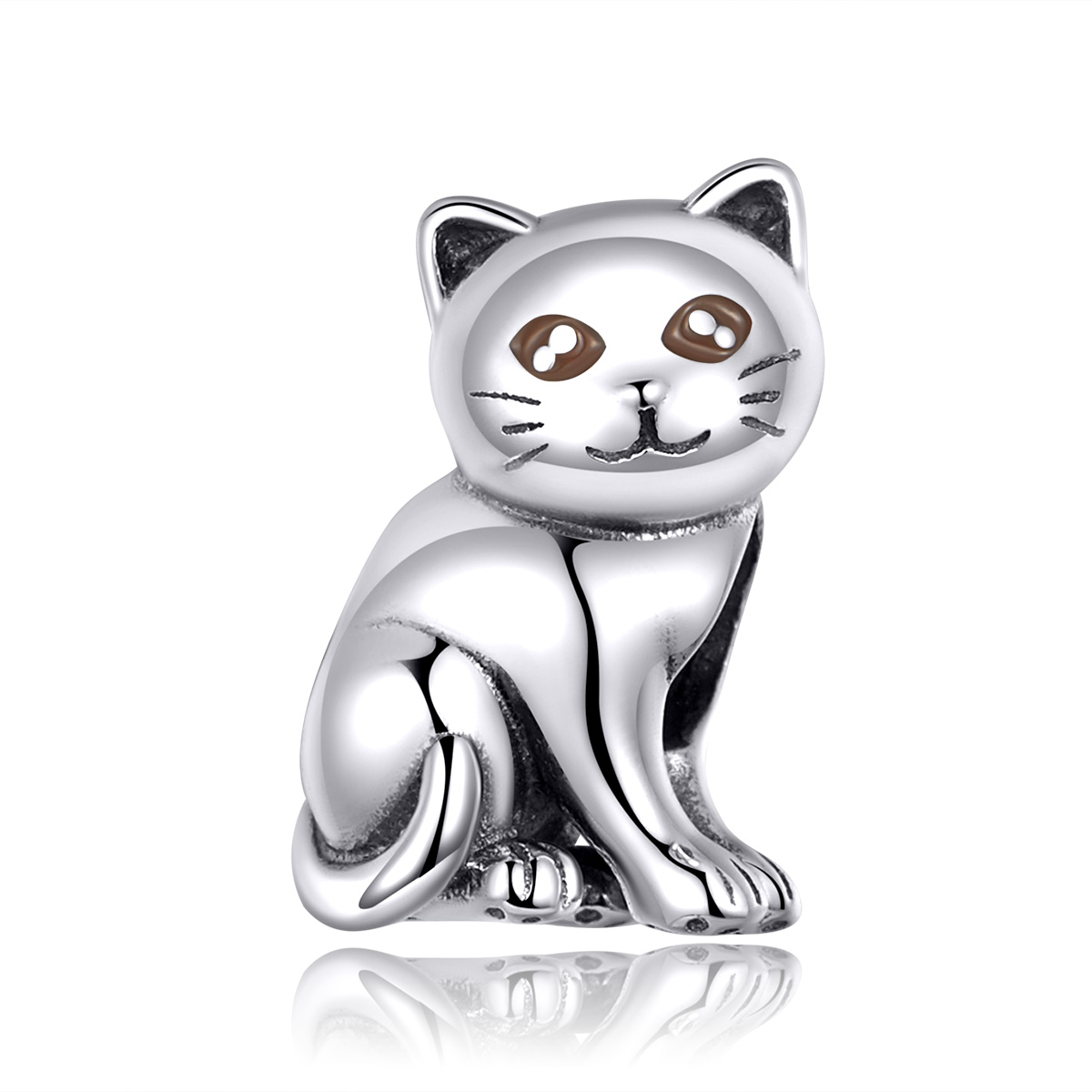 ΑΣΗΜΕΝΙΟ CHARM (925) KITTY