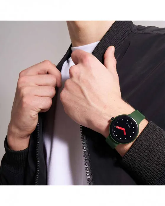 HIP HOP Watch Hero Next Dark Jungle Blue Navy Smartwatch Two Tone Silicone Strap - Image 5