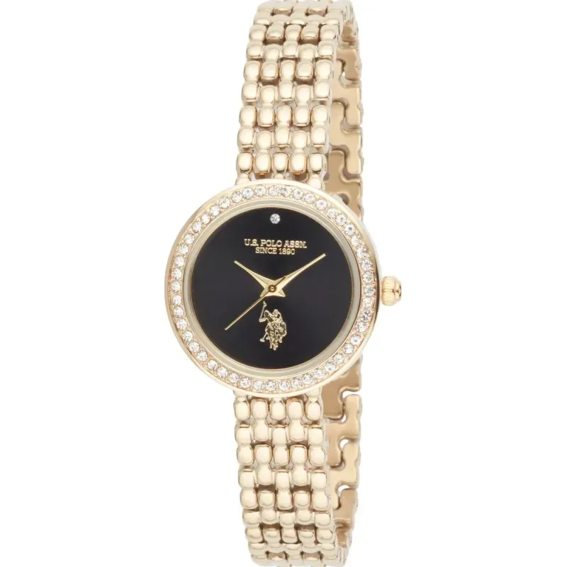 U.S. POLO ASSN WATCH WOMAN WATCH HARMONY GOLD STAINLESS STEEL BRACELET