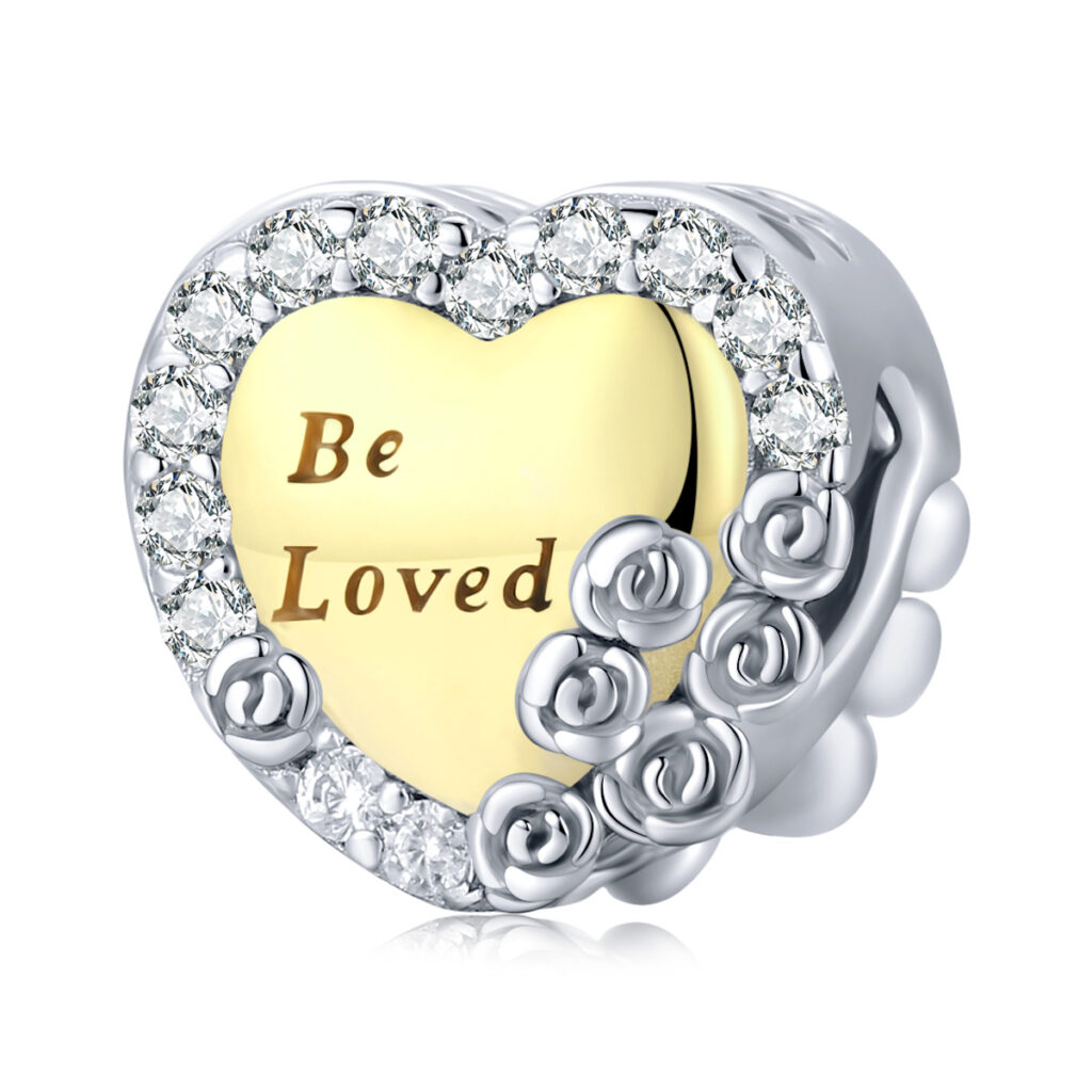 ΑΣΗΜΕΝΙΟ CHARM (925) Be loved