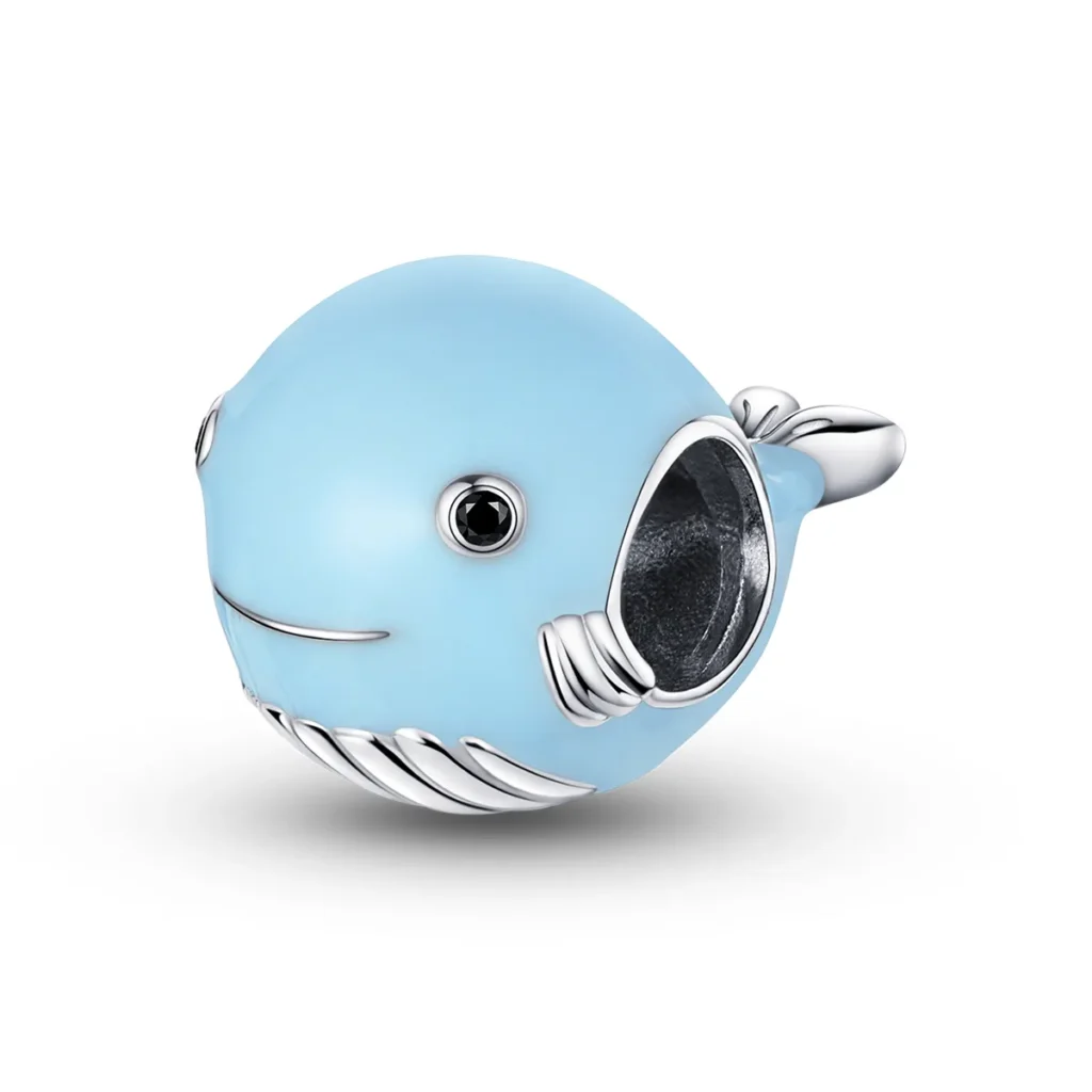 ΑΣΗΜΕΝΙΟ CHARM (925) Little blue whale