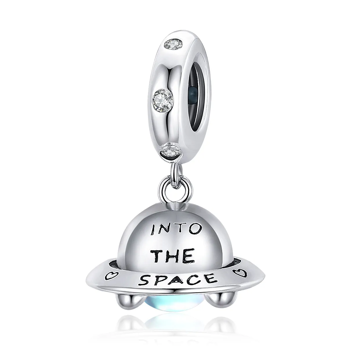 ΑΣΗΜΕΝΙΟ CHARM (925) Into the space