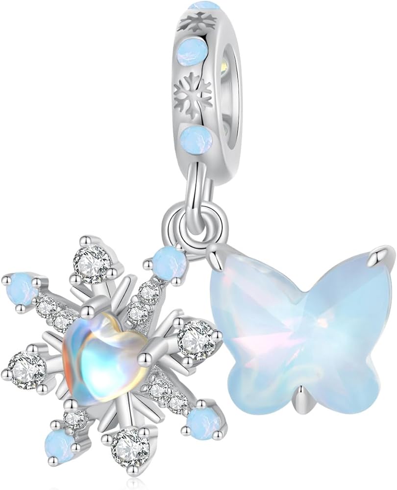ΑΣΗΜΕΝΙΟ CHARM (925) Blue butterfly