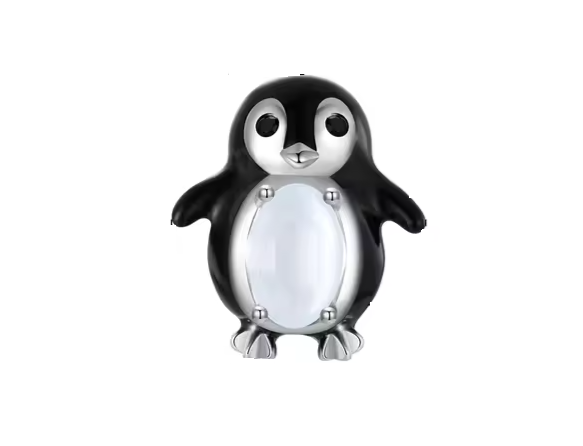 ΑΣΗΜΕΝΙΟ CHARM (925) Pinguin