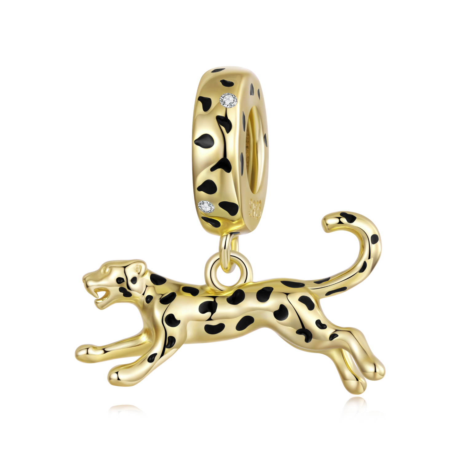 ΑΣΗΜΕΝΙΟ CHARM (925) Golden Tiger