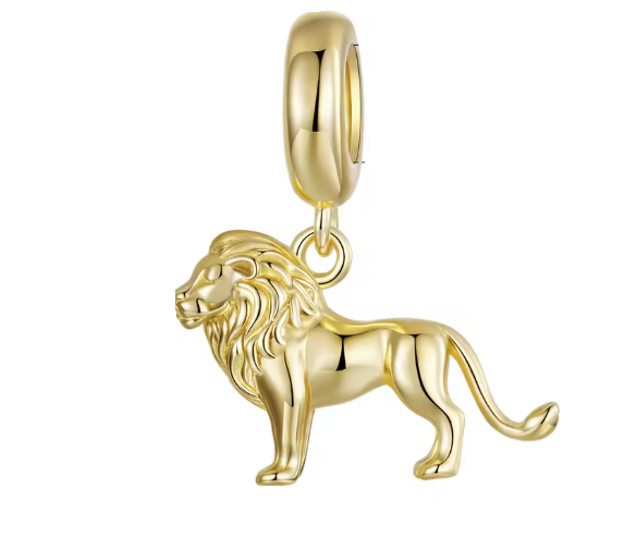 ΑΣΗΜΕΝΙΟ CHARM (925) Golden Lion