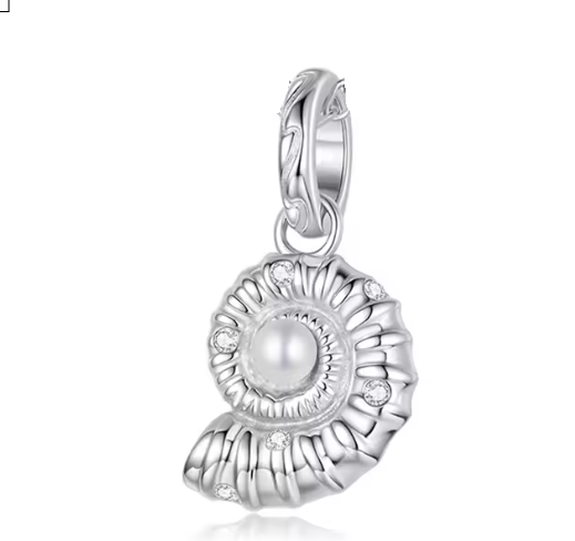 ΑΣΗΜΕΝΙΟ CHARM (925) Sea Shell