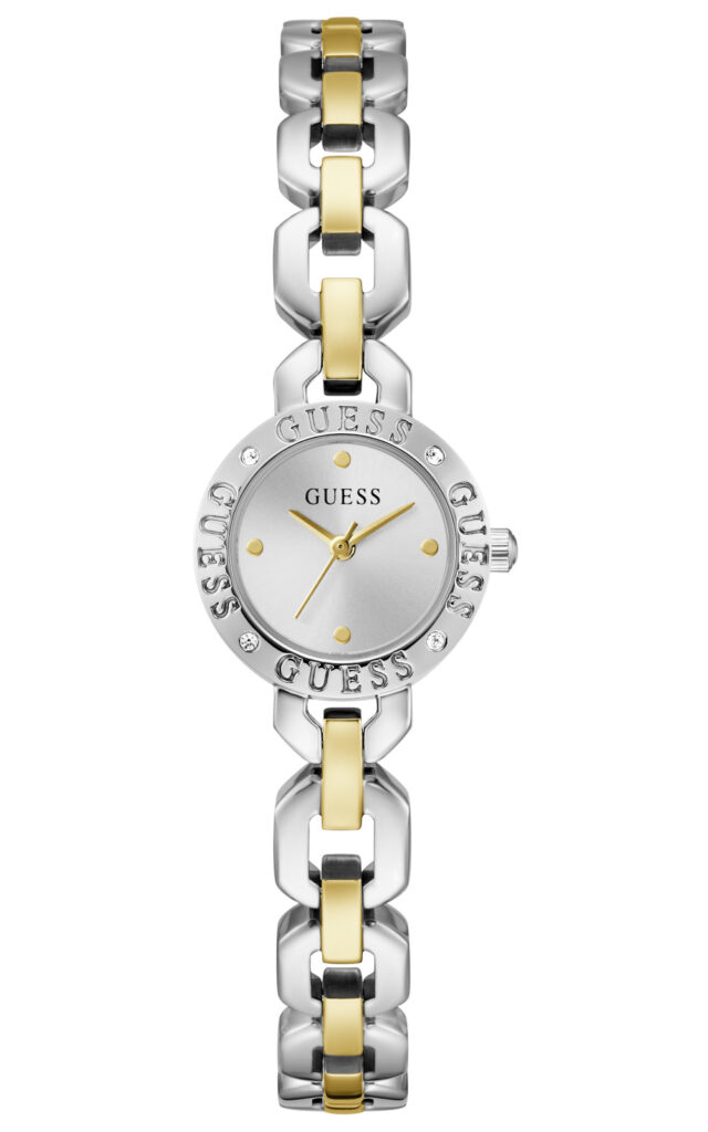 Γυναικείο Ρολόι GUESS Siren Δίχρωμο Ατσάλι