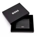 ΚΑΡΤΟΘΗΚΗ LIGHT BLACK LEATHER HUGO BOSS - Image 2