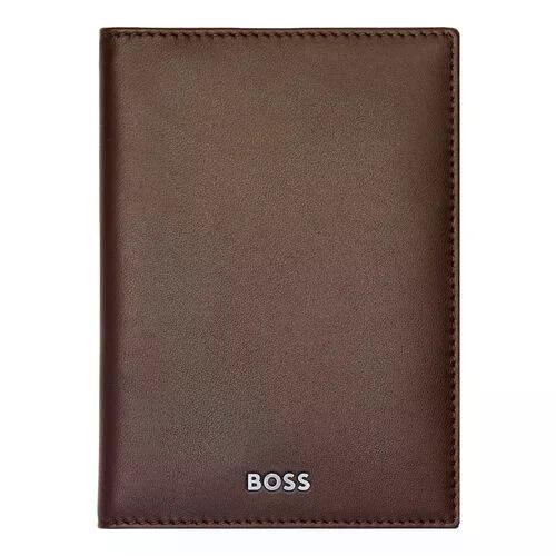 ΠΟΡΤΟΦΟΛΙ HUGO BOSS BROWN LEATHER CLASSIC SMOOTH - Image 3