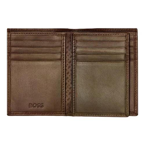 ΠΟΡΤΟΦΟΛΙ HUGO BOSS BROWN LEATHER CLASSIC SMOOTH - Image 4